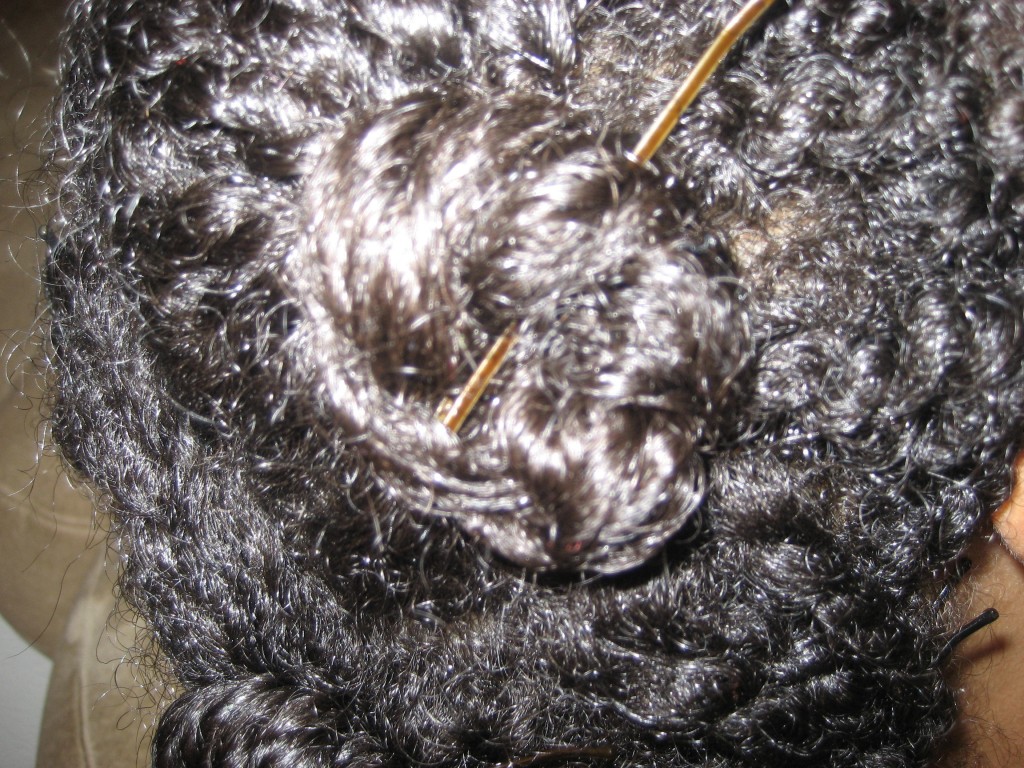 Natural High Hair:Two Strand Pin Curls