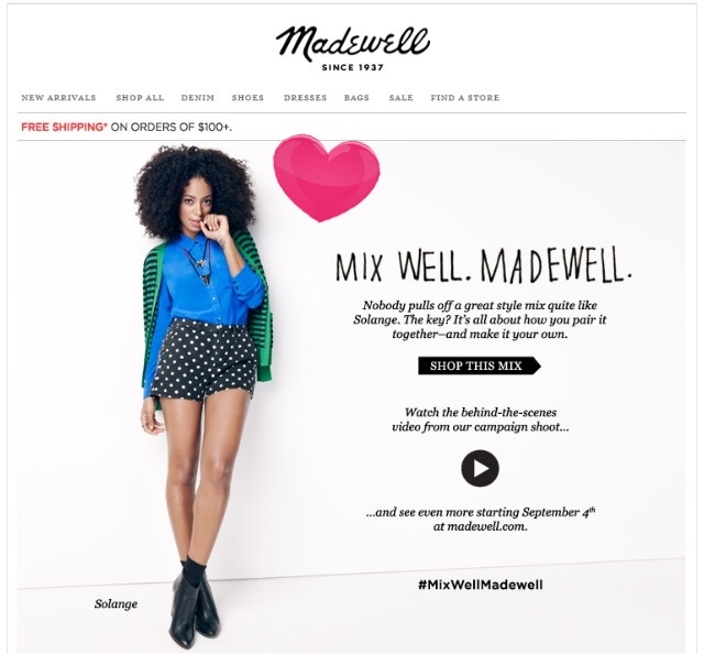 Solange: The New Face of MadeWell